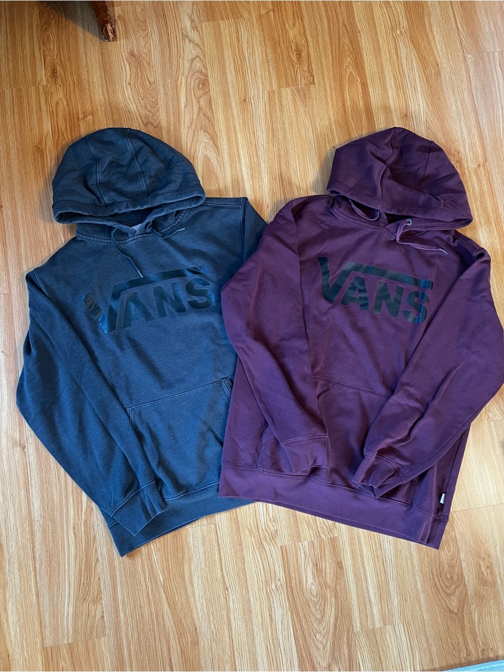 Vans Hoodies Bundle - Grey and Maroon